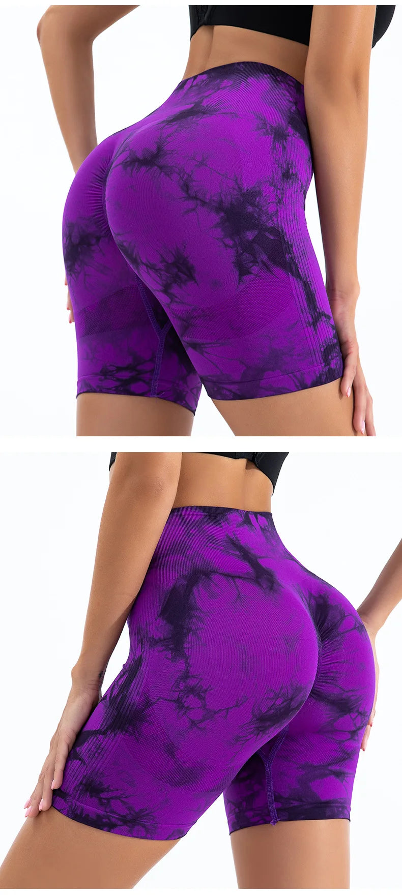 High-Waist Butt-Lift Shorts